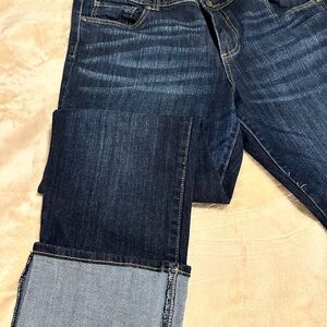 Kut from the Kloth Dark Blue Straight Leg Jeans